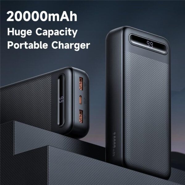 Mcdodo 20000MAH Led Ekranlı Powerbank MC-4432 Siyah 10.5W - Görsel 3