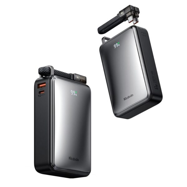 Mcdodo MC-4331 67W 20000mAh Ultra Mini Powerbank -Siyah - Görsel 2