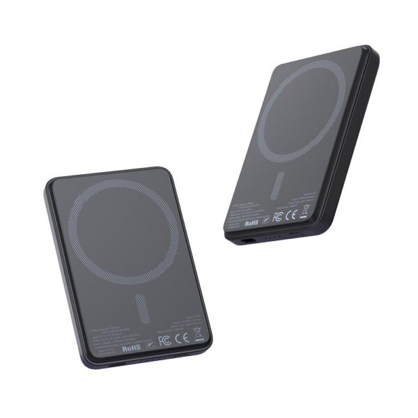 Mcdodo MC-3951 15W Mini Manyetik 5000 mAh Powerbank - Siyah