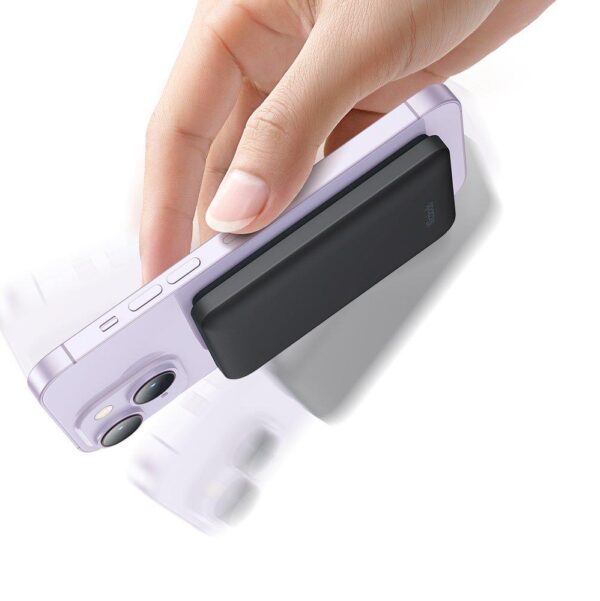 Mcdodo MC-3951 15W Mini Manyetik 5000 mAh Powerbank - Siyah - Görsel 2