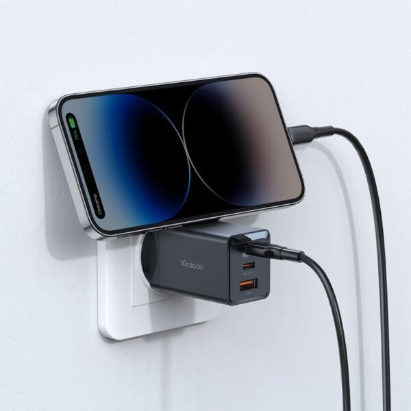 Mcdodo CH-1544 67W Gan5 Pro Typec Usb Girişli Şarj Cihazı-Typec Lightning Kablo - Görsel 9