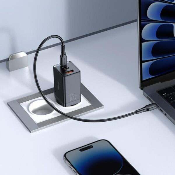 Mcdodo CH-1543 67W Gan5 Pro Typec Usb Girişli Şarj Cihazı-Typec Typec Kablo - Görsel 3