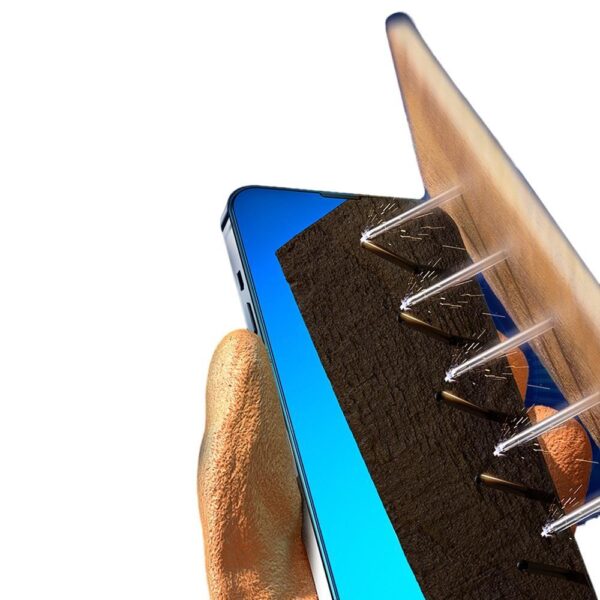 Mcdodo PF-4300 iPhone 12 ve 12 Pro Şeffaf Kırılmaz Cam - Görsel 5
