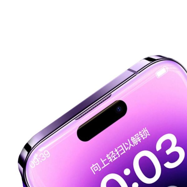Mcdodo PF-4304 IPhone 14 Pro Şeffaf Kırılmaz Cam - Görsel 3