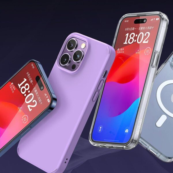 Mcdodo PF-5360 iPhone 15 Şeffaf Kırılmaz Cam - Görsel 5