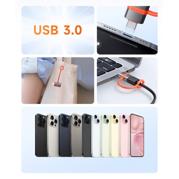 Mcdodo Usb Type-C Çevirici Otg Adaptör OT-3810 - Görsel 4