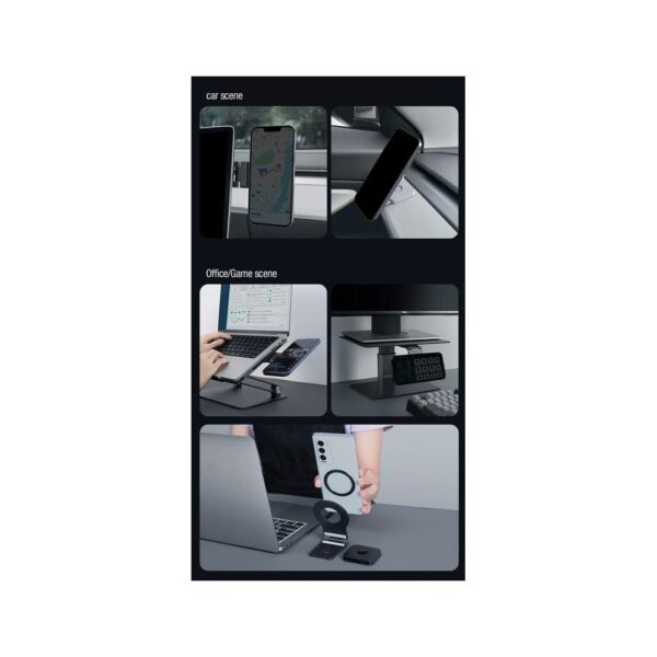 Nillkin SnapFlex Manyetik Telefon Stand Tutucu - Görsel 4