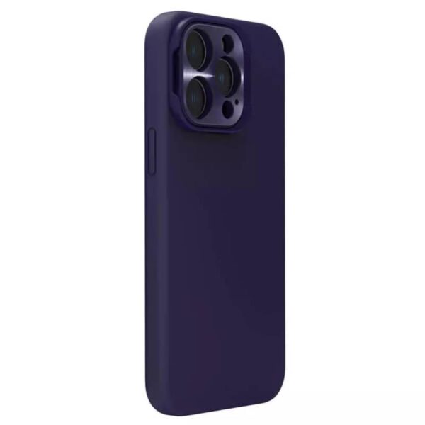 Nillkin iPhone 14 Pro Max Uyumlu Lens Korumalı Manyetik Kılıf - Koyu Mor - Görsel 2