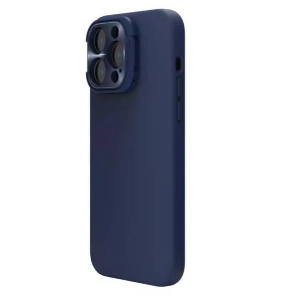 Nillkin iPhone 14 Pro Max Uyumlu Lens Korumalı Manyetik Kılıf - Mavi - Görsel 4