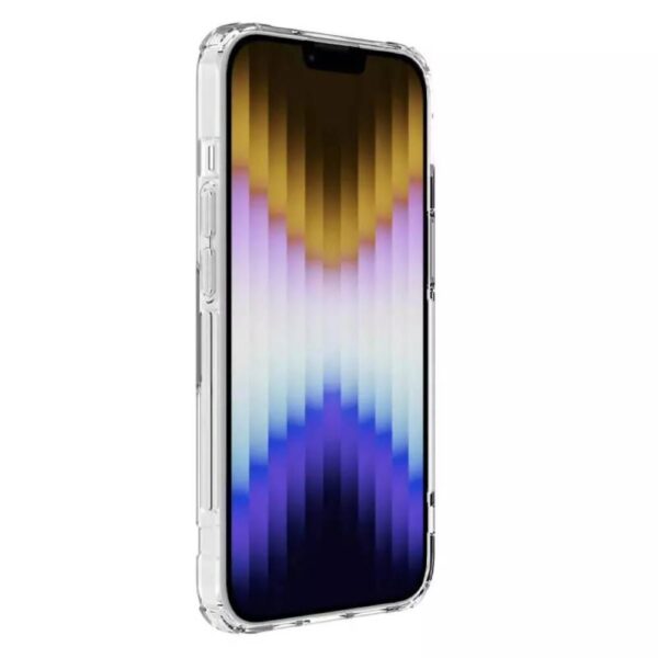 Nillkin TPU Pro Manyetik iPhone 14 /13 Uyumlu Kılıf - Şeffaf - Görsel 4