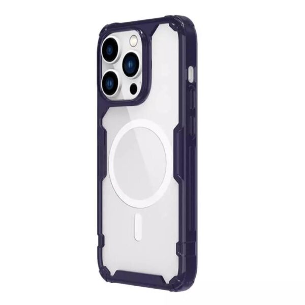 Nillkin TPU Pro Manyetik iPhone 14 Pro Uyumlu Kılıf - Mor - Görsel 4