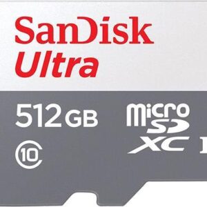 Sandisk Ultra 512gb Microsdxc 100mb/s Hafıza Kartı SDSQUNR-512G