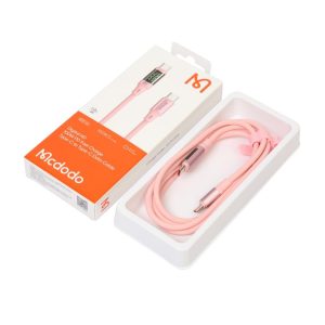Mcdodo CA-1941 Typec-Typec 100W Hızlı Data Şarj Kablo 1.2m - Pembe
