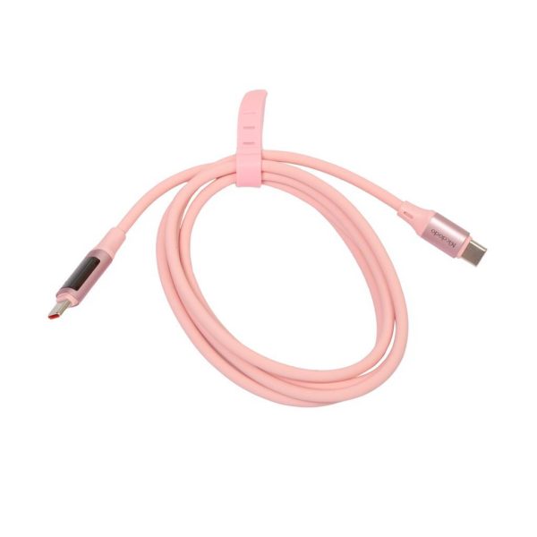 Mcdodo CA-1941 Typec-Typec 100W Hızlı Data Şarj Kablo 1.2m - Pembe - Görsel 3