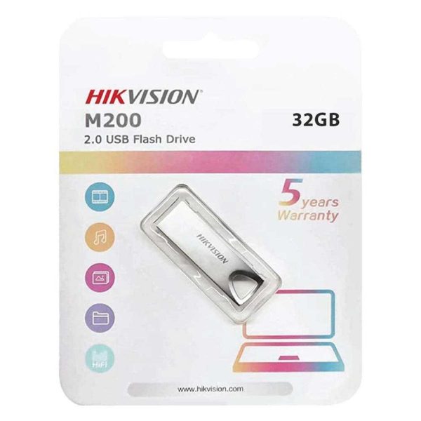 Hikvision 32GB USB 2.0 Metal Flash Bellek M200 - Görsel 2