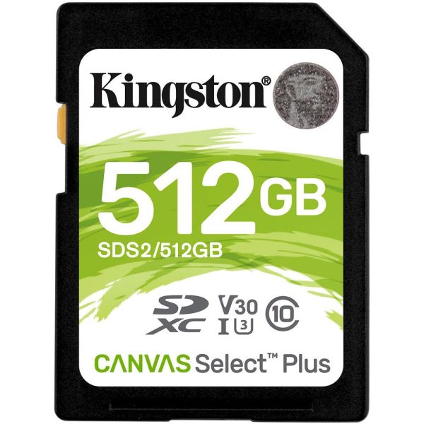 Kingston 512GB SDXC Canvas Select Plus Hafıza Kartı SDS2/512GB - Görsel 2