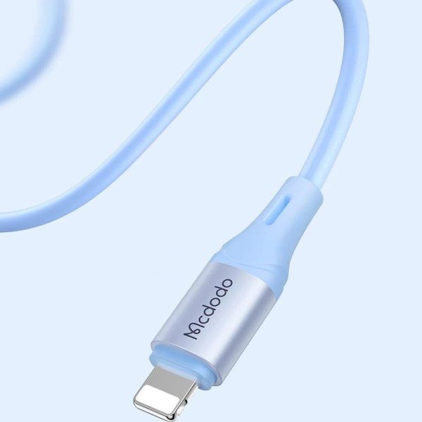Mcdodo CA-1834 36W Usb İphone Hızlı Data-Şarj Kablo 1.2m-Mavi - Görsel 3