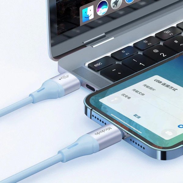 Mcdodo CA-1834 36W Usb İphone Hızlı Data-Şarj Kablo 1.2m-Mavi - Görsel 6