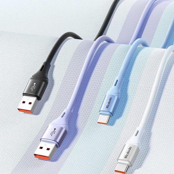 Mcdodo CA-1843 100W TypeC Usb Hızlı Data-Şarj Kablo 1.2m - Pembe - Görsel 2