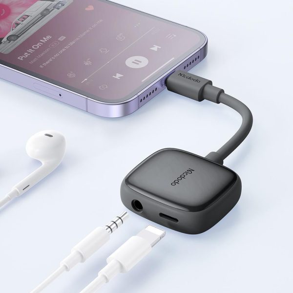 Mcdodo CA-2740 Iphone To Iphone Dijital Audio Çevirici-Gri - Görsel 3