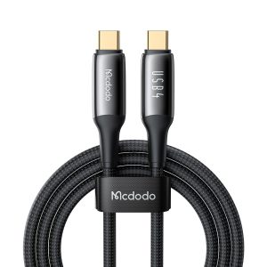 Mcdodo CA-2990 240W 4.0 TypeC TypeC Şarj Kablosu Siyah 1.2M