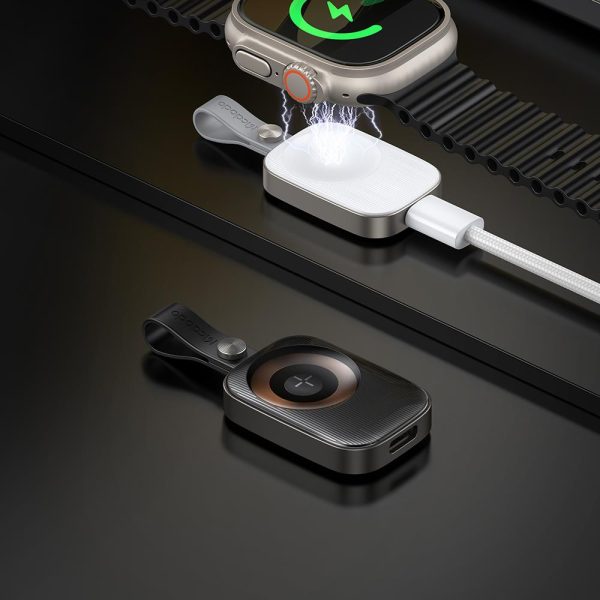 Mcdodo CH-4990 Apple Watch TypeC Kablosuz Şarj Cihazı - Beyaz - Görsel 5