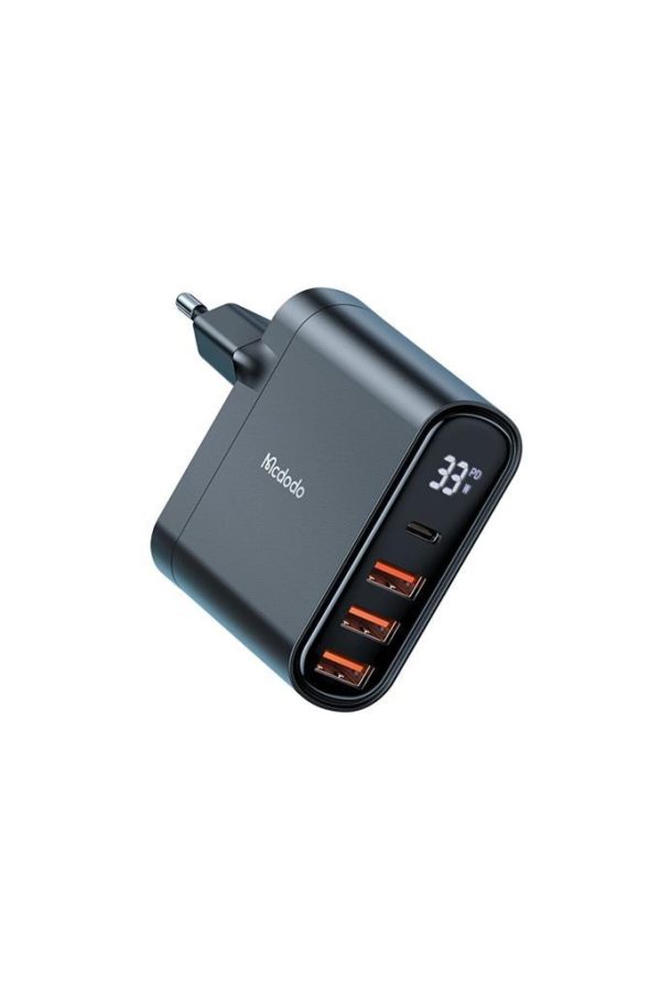 Mcdodo CH-2252 33W TypeC Usb Dijital Göstergeli Şarj Adaptör+Typec Typec Kablo 1.2m - Görsel 3