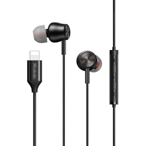 Mcdodo HP-3480 Mikrofonlu Lightning Kulaklık - Siyah - Görsel 4