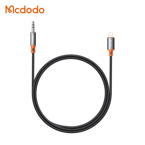 Mcdodo Spiralli Iphone TODC Audıo Kablo Siyah CA-0890 - Görsel 2