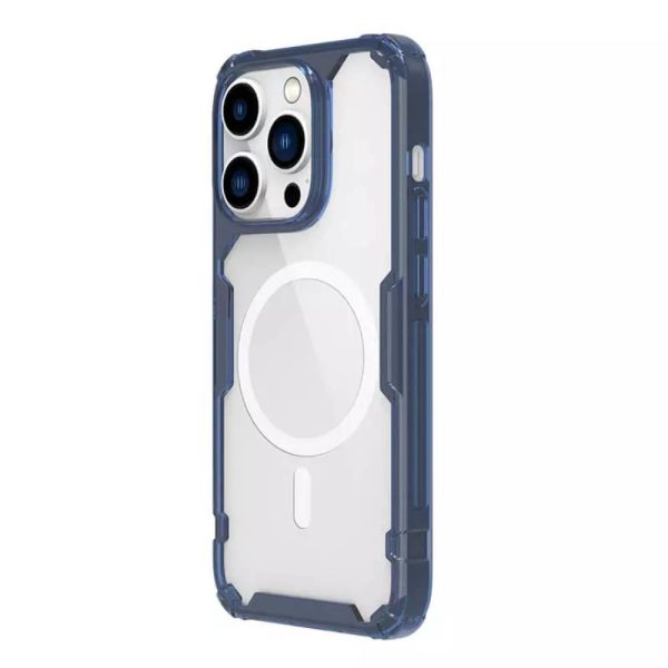 Nillkin TPU Pro Manyetik iPhone 14 Pro Uyumlu Kılıf - Mavi - Görsel 2