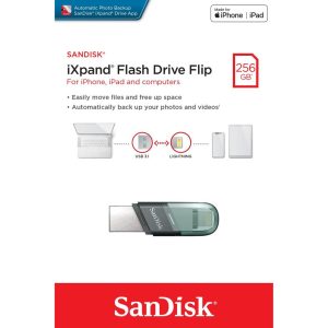 Sandisk 256GB iPhone ve iPad iXpand Flash Bellek SDIX90N-256G-GN6NE