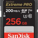 Sandisk Extreme Pro 256GB 200MB/S Sdxc V30 Uhs-I U3 Hafıza Kartı SDSDXXD-256G