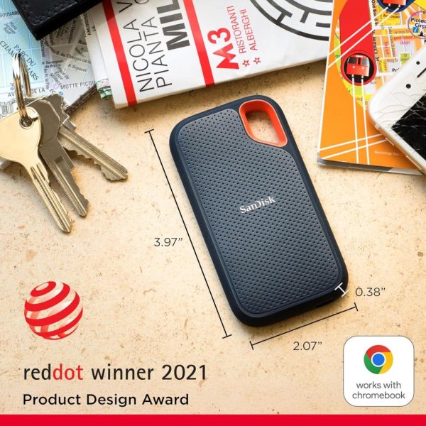 Sandisk Portable 2tb 1050MB/SN Taşınabilir SSD SDSSDE61-2TB - Görsel 3