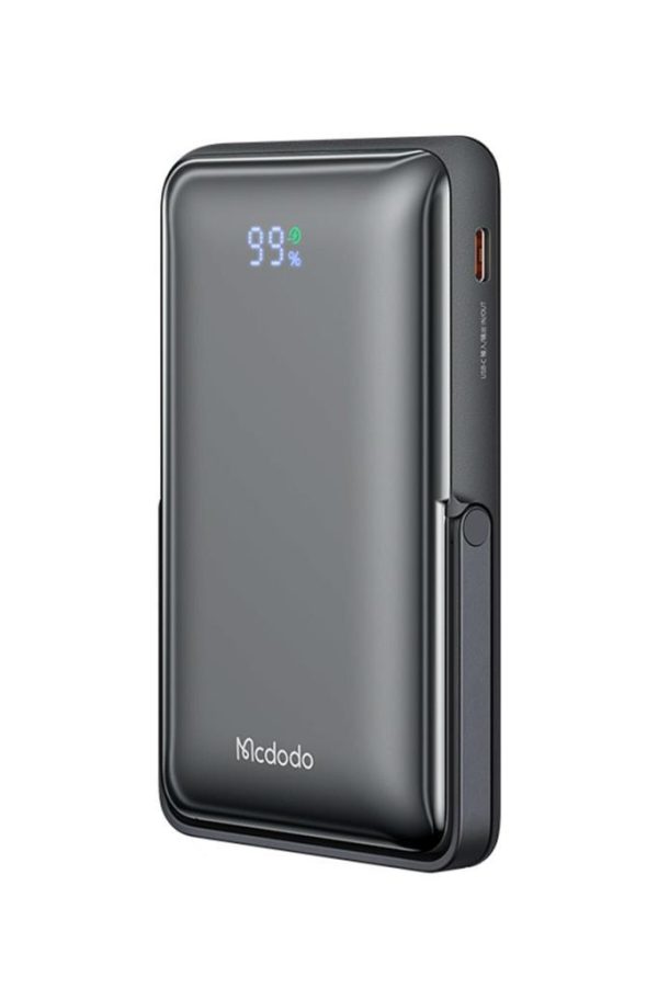Mcdodo MC-0691 15W Magsafe 10000MAH Ekranlı Powerbank Gri - Görsel 4