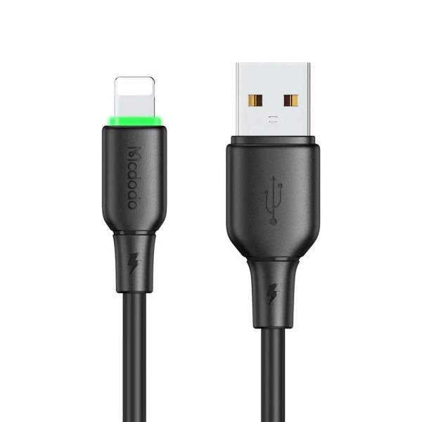 Mcdodo CA-4741 12W Usb iPhone Şarj Data Kablo 120cm Siyah - Görsel 2