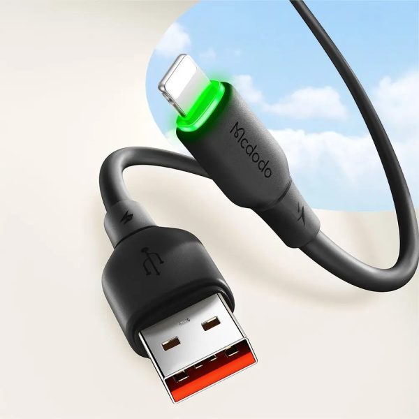 Mcdodo CA-4741 12W Usb iPhone Şarj Data Kablo 120cm Siyah - Görsel 4