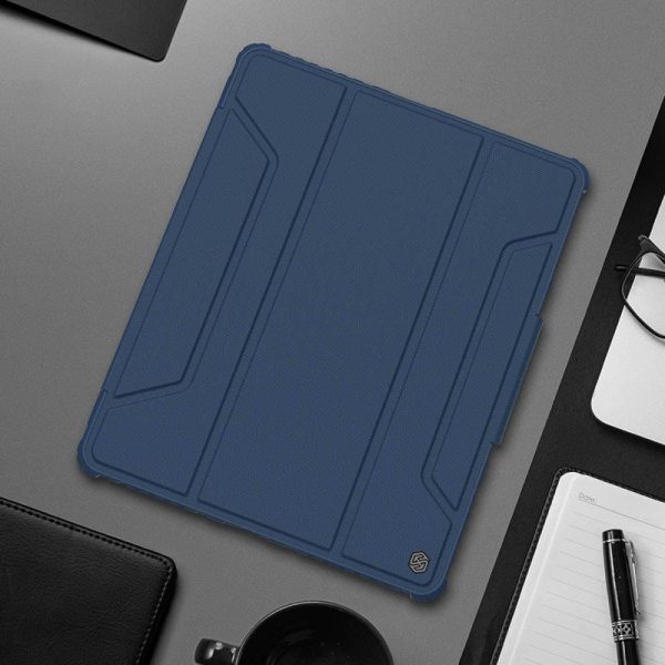 Nillkin Apple iPad Air 10.9 2020/Air 4/Air 5/Pro 11 2020/2021/2022 İçin Tablet Kılıfı - Safir Mavisi - Görsel 5