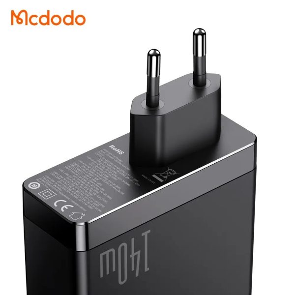 Mcdodo CH-2913 140W Gan5 Pro Typec Kablolu Şarj Adaptörü - Görsel 2