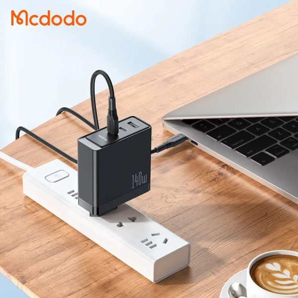 Mcdodo CH-2913 140W Gan5 Pro Typec Kablolu Şarj Adaptörü - Görsel 4