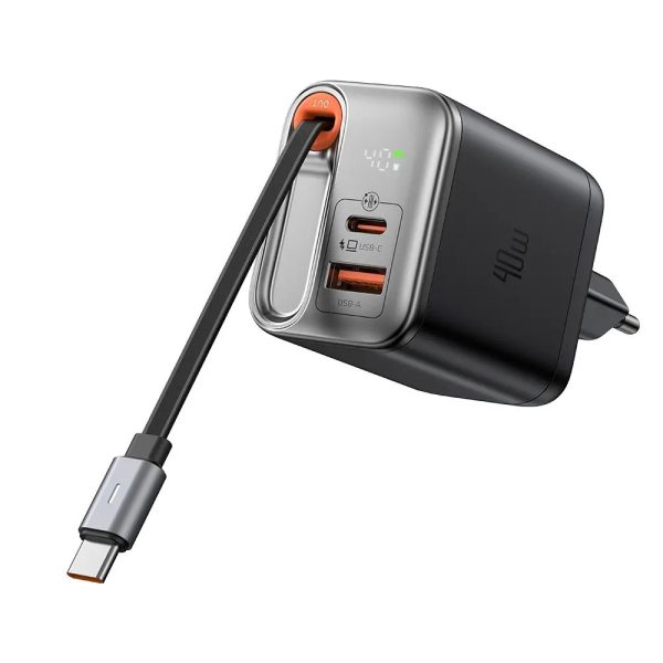 Mcdodo CH-4281 40W Gan Typec Kablolu Hızlı Şarj Adaptörü - Görsel 2