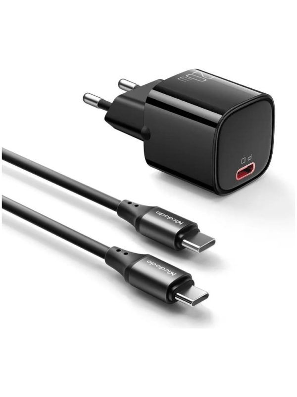 Mcdodo CH-4040 20W Typec Typec Kablolu Mini Hızlı Şarj Adaptörü