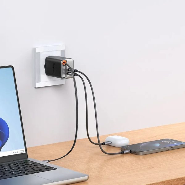 Mcdodo CH-4100 67W Gan Typec Kablolu Hızlı Şarj Adaptörü - Görsel 2