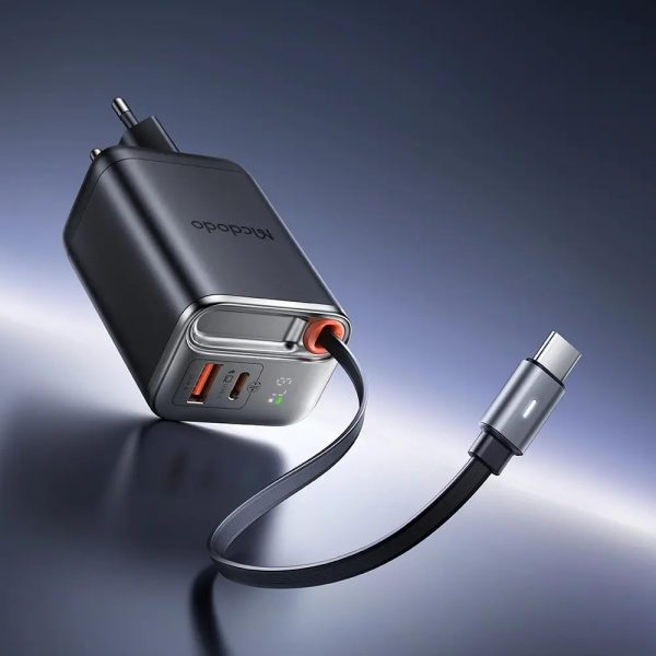 Mcdodo CH-4100 67W Gan Typec Kablolu Hızlı Şarj Adaptörü - Görsel 3