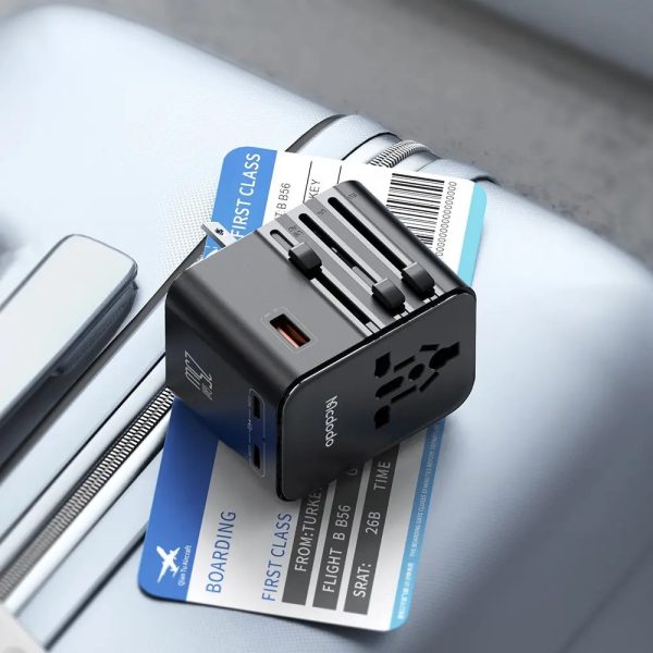 Mcdodo CP-3260 25W Typec Typec Kablolu Universal Seyahat Adaptörü - Görsel 3