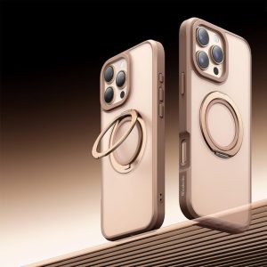 Mcdodo PC-4935 iPhone 16 Pro Max Halka Standlı Magsafe Titanyum Kapak